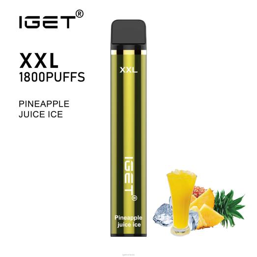 IGET vapes xxl 800R71 gheață cu suc de ananas