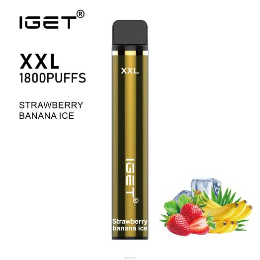 IGET bar online xxl 800R74 gheață de banane cu căpșuni