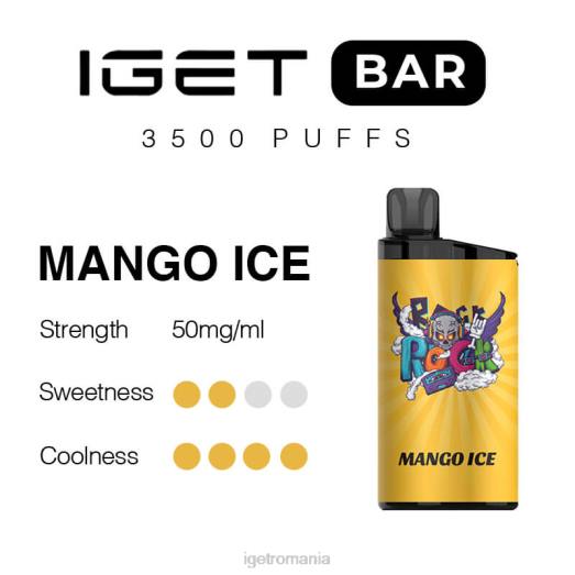 IGET bar sale bar 3500 pufuri 800R299 gheata de mango
