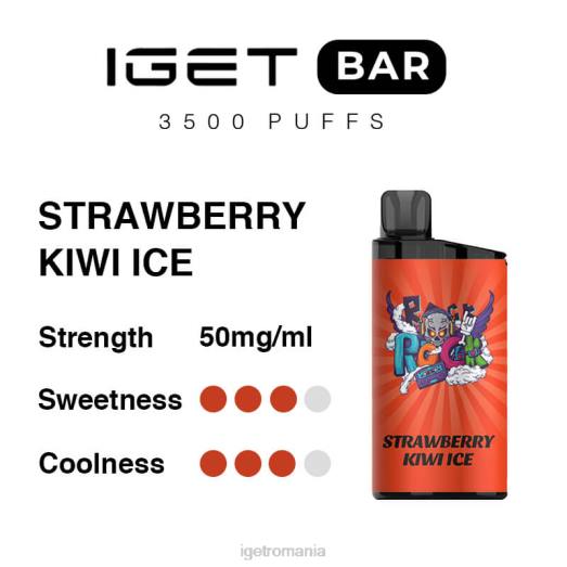 IGET price bar 3500 pufuri 800R303 gheață de kiwi cu căpșuni