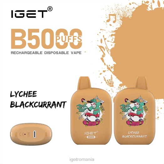 IGET bar sale b5000 800R309 coacaze negre lychee
