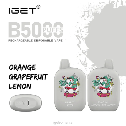 IGET bar sale b5000 800R319 portocală grapefruit lămâie