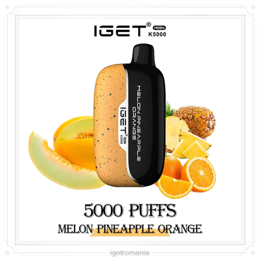 IGET price moon 5000 pufuri 800R223 pepene galben ananas portocală