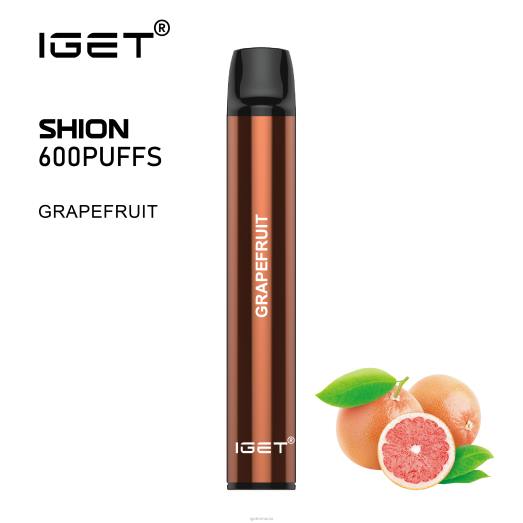 3 x IGET bar online shion 800R14 grapefruit