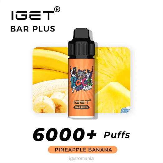 baton IGET bar sale plus 6000 pufuri 800R239 banana ananas