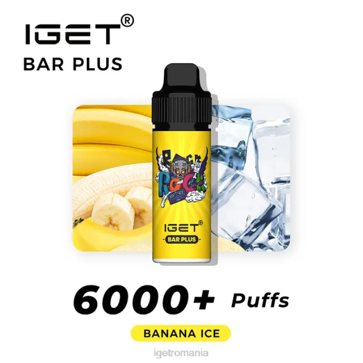 baton IGET bar online plus 6000 pufuri 800R244 gheata de banane