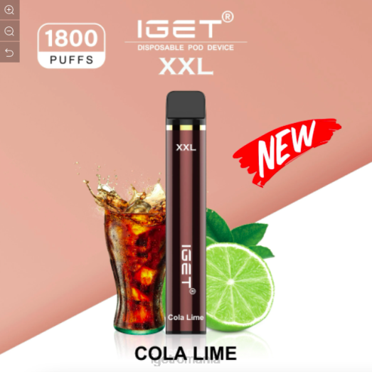 IGET sale xxl - 1800 pufuri 800R450 cola lime