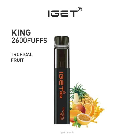 IGET bar online king - 2600 pufuri 800R518 fruct tropical