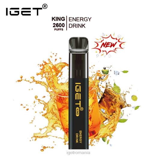 IGET price king - 2600 pufuri 800R567 băutură energizantă gheață
