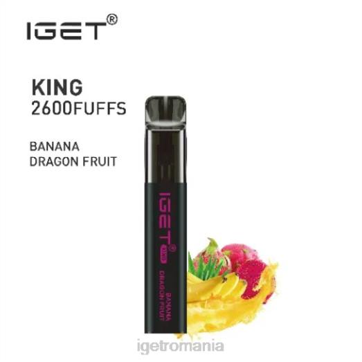 IGET sale king - 2600 pufuri 800R570 fructe de dragon banane
