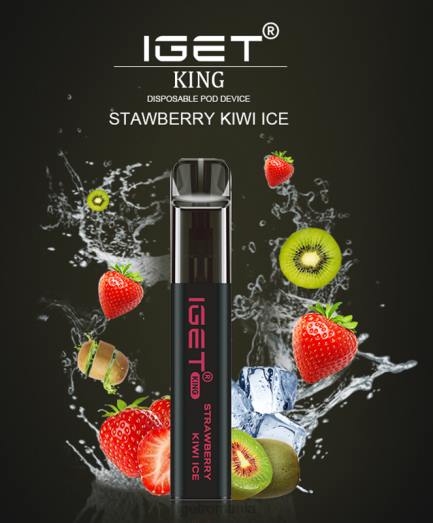 IGET bar online king - 2600 pufuri 800R598 gheață de kiwi cu căpșuni