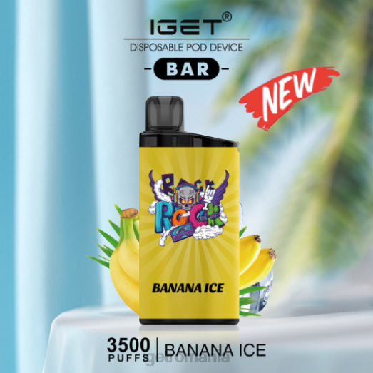 IGET vape bar - 3500 pufuri 800R469 gheata de banane