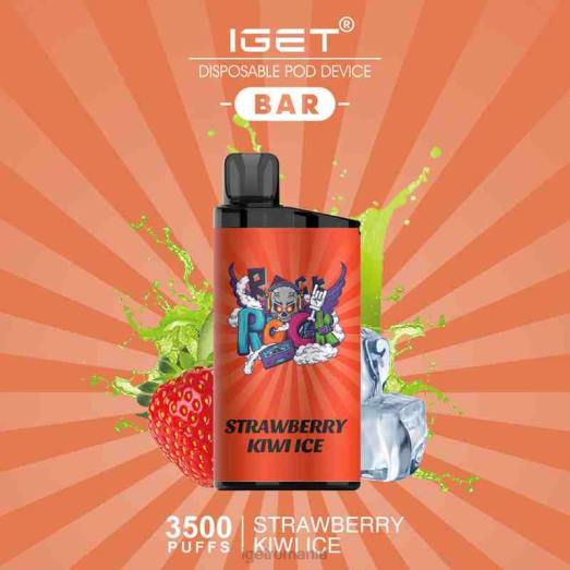 IGET price bar - 3500 pufuri 800R587 gheață de kiwi cu căpșuni