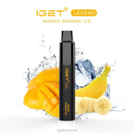 legenda IGET online - 4000 pufuri 800R586 gheață de banane mango