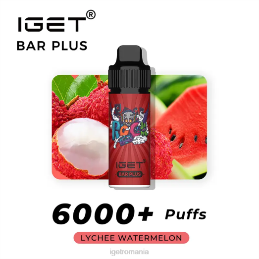 IGET online bar plus - 6000 pufuri 800R606 pepene lychee